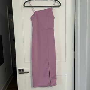 PURPLE PINK SPAGETTI STRAP DRESS